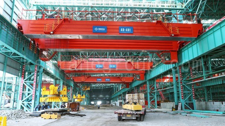 Kuangshan Crane Supports Baowu Maanshan Steels 3.2 Million Ton High Quality Special Steel Base6