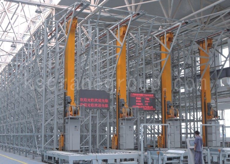 Одномачтовый штабелерный кран