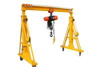 adjustable gantry crane menu