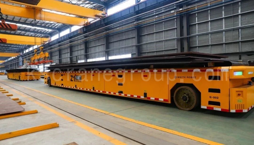 Applications of AGV Transfer Cart 6