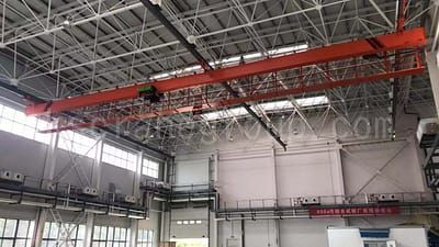 Eksplosjonssikre flerpunktshengende traverskraner for store, farlige verksteder