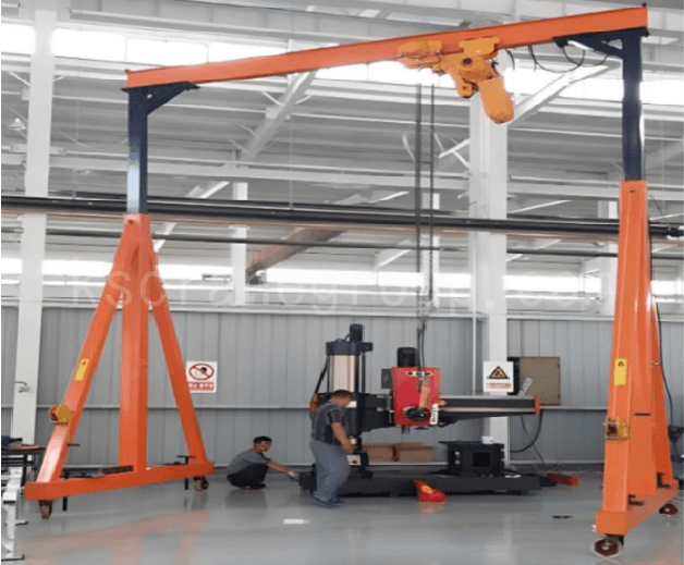 adjustable light duty gantry crane 1