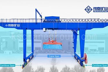 4カンチレバーガントリークレーン