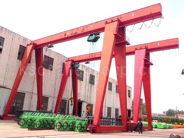 Suwnica bramowa jednowysięgnikowa