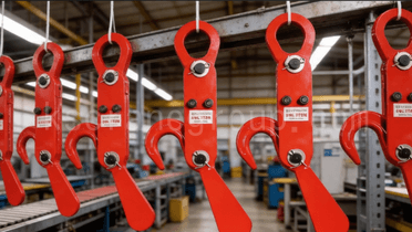 Cangkuk Pemuatan dan Pemunggahan Automatik Dieksport ke Itali 2 penutup