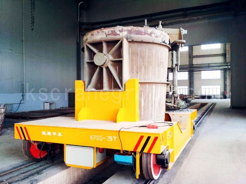 Steel Industry Application of RGV Transfer Carts2