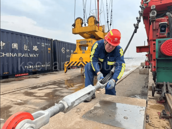 4龙门起重机防风装置配件：防风电缆