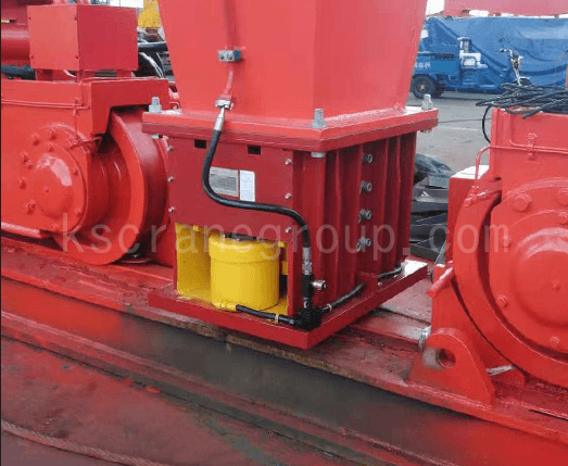 5龙门起重机防风装置配件：液压轨道千斤顶