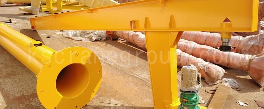 Single Girder Overhead Crane and Jib Crane Exported to Bulgaria 2.jpeg