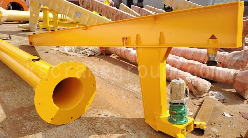 Single Girder Overhead Crane and Jib Crane Exported to Bulgaria 2.jpeg