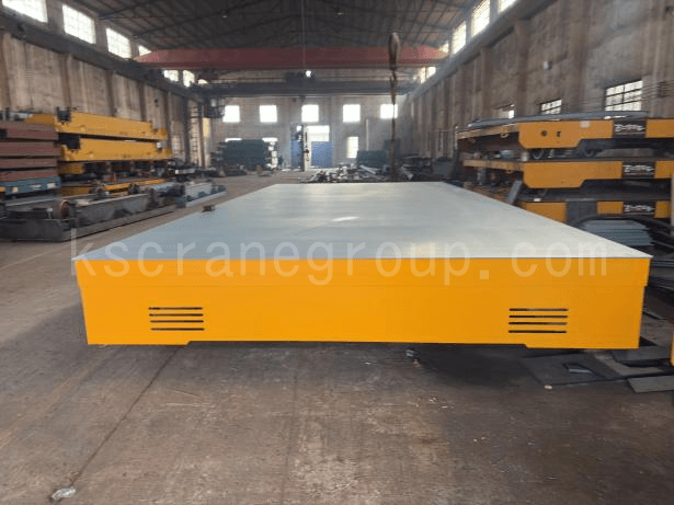 kuangshancraneShips 30 Ton Trackless Transfer Cart for Heavy Duty Material Handling 2