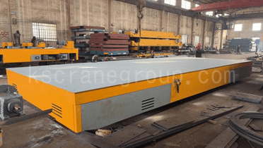 kuangshancraneShips 30 Ton Trackless Transfer Cart for Heavy Duty Material Handling 3
