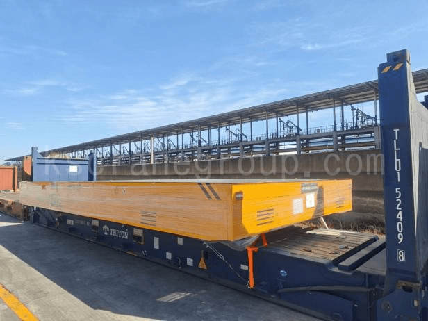 kuangshancraneShips 30 Ton Trackless Transfer Cart for Heavy Duty Material Handling 4