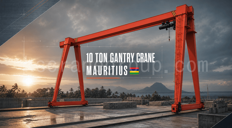 10t gantry crane Mauritius 2