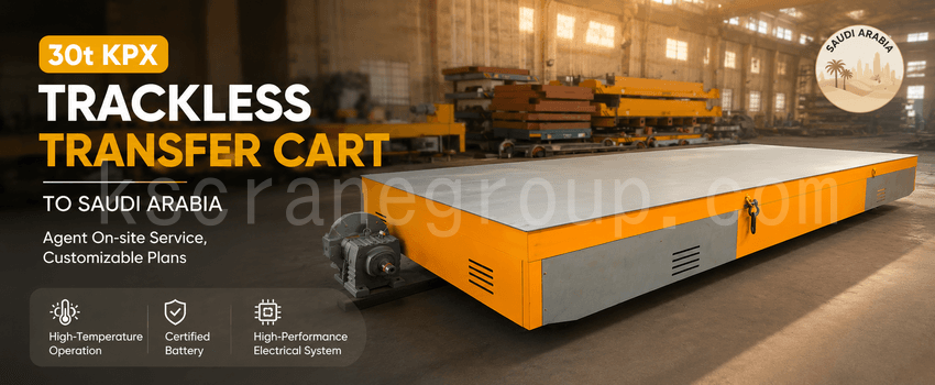 30t KPX Trackless Transfer Cart to Saudi Arabia1 1