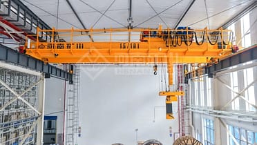 KUANGSHAN CRANE entregó dos grúas puente automatizadas para un proyecto energético nacional.