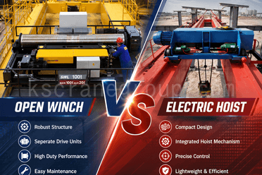 Open Winch vs Electric Hoist