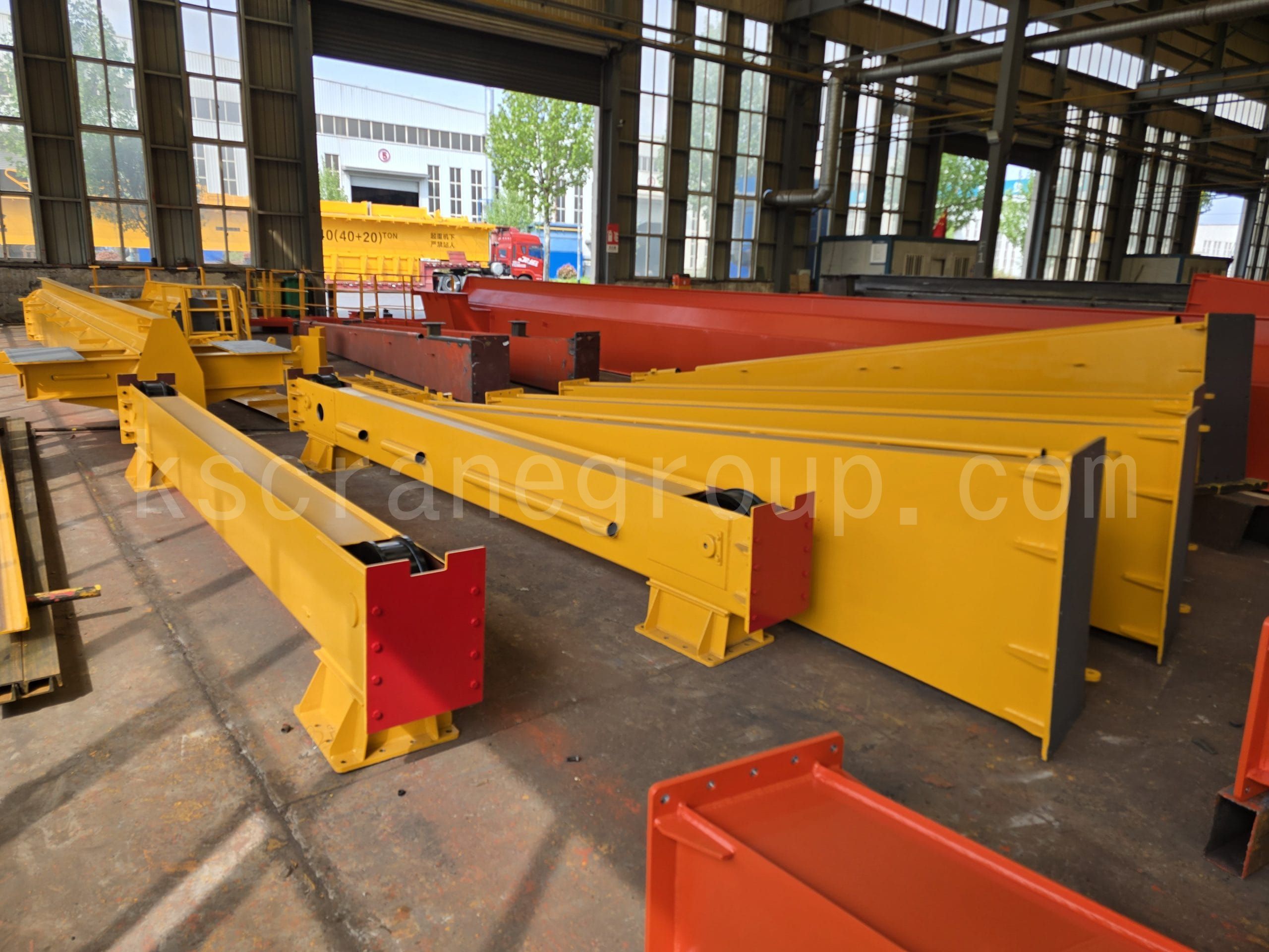 Kemajuan pengeluaran kren gantry 1
