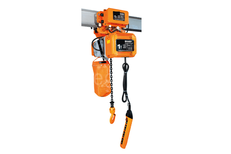 Single Speed Integrated Trolley Electric Chain Hoist 1 5t 1