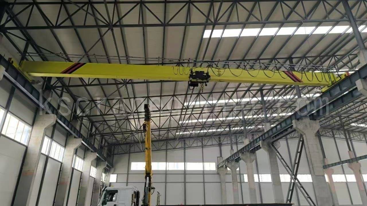 5t ldc overhead crane onsite lifting uzbekistan