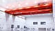 aerospace cranes in equipment assembly facility