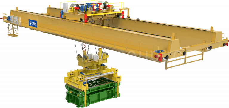 automated cranes with die lifting device 2