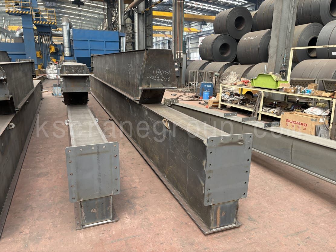 crane runway girder fabrication 2