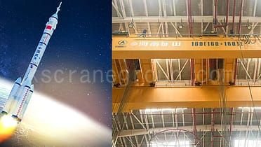 Henan Mining Bridge Crane helps Chinas aerospace