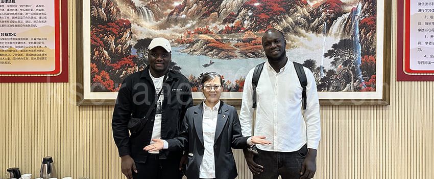 Senegal customers visit the factory1 1